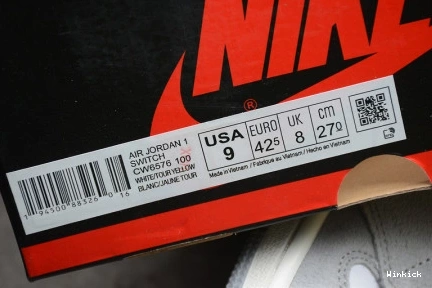 HIGH SWITCH CW6576-100 SMOKE JORDAN 1 LIGHT 0717